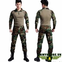Quần dài túi hộp nam, Quần chiến thuật Phong Cách Lính ARM-1019 Xanh lính - RẰN RI - 32