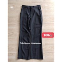 QUẦN ĐEN ỐNG VẨY