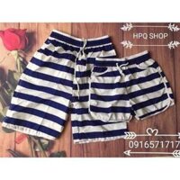 Quần đôi đi biển mẫu mới đẹp xinh - Quần nữ,Free Size