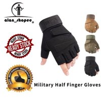 Quân đội nửa ngón không ngón chiến thuật súng không khí săn bắn cưỡi ngựa găng tay thể thao ngoài trời cạnh tranh xe đạp găng tay ngón