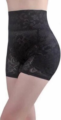 Quần độn mông - hông - gen bụng 3in1 - Đen - XXL