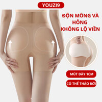 Quần độn mông và hông YOUZI9 chất liệu su đúc, không lộ viền