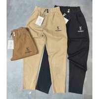 Quần đũi BAGGY nữ thái lưng thun cạp chun cao dáng đứng Vải đũi có BIG SIZE(hàng loại 1)