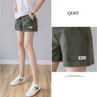 QUẦN ĐÙI BẦU KAKI THUN CHO MẸ BẦU VÀ SAU SINH - QD05