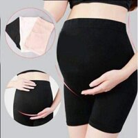 Quần Đùi Bầu Trơn Mặc Trong váy ất xưởng - Đen