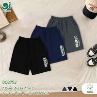 Quần đùi bé trai Dokma DQ2752 (8-12 tuổi), chất vải cotton