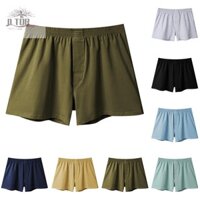 Quần Đùi Boxer Nam Thương Hiệu Mới Vải Cotton Độ Đàn Hồi Giữa Túi Mềm