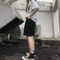 Quần Đùi Dáng Hàn Unisex ,Quần Short Chất Kaki Nam Nữ Style KOREA 2 Màu V004