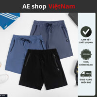 Quẫn đùi gió thể thao Adidas chất gió mềm mịn co giãn 4 chiều Ae Shop MK3141 Quần thể thao túi khoá rộng hàng xuất dư