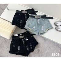 Quần Đùi Jeans Nữ Vạch sơn dày dặn - Quần Short TIMon Jeans