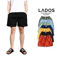 Quần đùi kate mặc nhà có túi cho nam LDS - 44071 - chất liệu co giãn, mềm mại