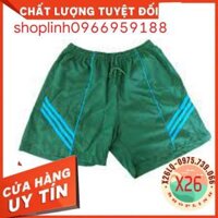 Quần đùi màu xanh rêu loại 1 - Size 4