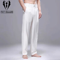 Quần đũi nam dài ống xuông mùa hè cao cấp,