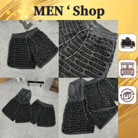 Quần Đùi Nam DSQ Hoạ Tiết Vân Chìm Siêu Đẹp - Quần Đùi Gió Nam 2 Lớp Cực Xịn Hottrend 2025