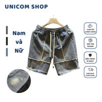 Quần Đùi Nam Ống Rộng Thoải Mái, Phong Cách Năng Động Trẻ Trung Dễ Mặc - Qshortjean408