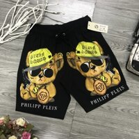 Quần đùi nam - quần đùi đi biển gấu moschino hot 2018