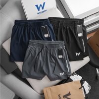 Quần đùi nam thể thao running phản quang chất mịn đẹp - quần short nam chạy bộ, tập gym, tập thể thao