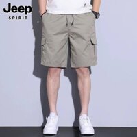 Quần đùi nam,Quần short nam, túi hộp chất liệu kaki Quảng Châu chính hiệu,thời trang trung niên P1