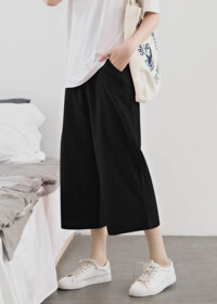 Quần đũi nữ cao cấp Đũi Việt DVQT10 - đen - 2xl