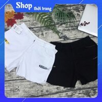 Quần đùi nữ chất kaki co giãn