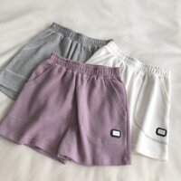 Quần Đùi Nữ Thể Thao Ống Rộng Có Túi