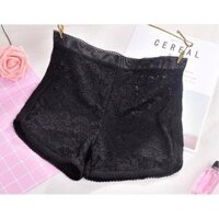 Quần đùi ren mặc váy Mặc Trong Kiểu Hoa Cúc  - ĐEN