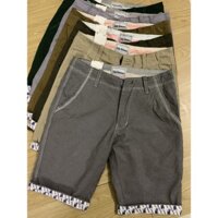 Quần Đùi Short Nam Kaki Mềm Mịn Trẻ Trung Phong Cách Hàn Quốc