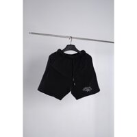 Quần đùi Stop Body Shaming Đen