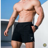 Quần Đùi Tập Gym Squat Form ngắn  vải dù giản, Quần tập gym nam