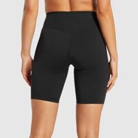 Quần đùi tập gym yoga hãng Zella/JoyLab Quần legging nữ Biker vải thun 2 lớp cạp cao tôn dáng nâng mông co dãn 4 chiều