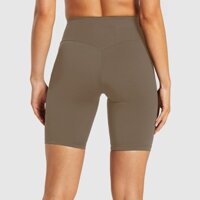 Quần đùi tập gym yoga quần Biker 2 lớp legging nữ nâng mông tôn dáng Quần thể thao nữ cạp cao co dãn 4 chiều Hàg Xuất Dư