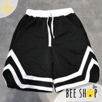 Quần Đùi Thể Thao Chạy Viền Chữ V BEESHOP - Trẻ Trung - Chất Lượng - Thời Trang