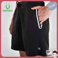 Quần đùi thể thao nam Vansy X Vansydical - Cửa hàng phân phối KIT Sport - Hàng nội địa Trung(Men Pants đồ tập quần áo gym mẫu short  ngắnthể hìnhtạ Fitness)
