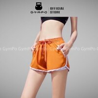Quần Đùi Thể Thao Nữ Tập Gym Viền Túi Trắng [ĐỒ TẬP GYM NỮ]