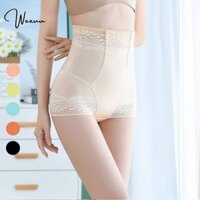 Quần gen bụng chống cuộn WEXUU chất su lụa phối ren gợi cảm thoáng khí thon gọn eo nâng mông - GB37