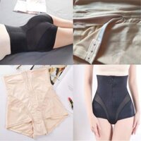 Quần gen kéo khóa móc cài