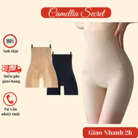 Quần Gen Nịt Bụng Cạp Cao Dạng Đùi Cao Cấp Siết Eo Chống Cuộn Nâng Mông Định Hình Eo QG01