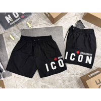 Quần Gió Lót Lưới Nam Thêu Chữ DSQ icon Lá Đỏ siêu hot