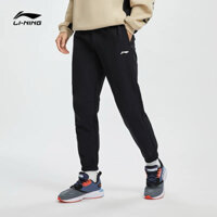 Quần gió lót nỉ nam Lining AYKR757