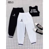 Quần gió nữ phong cách thể thao khoẻ khoắn trẻ trung