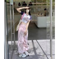 Quần Gió Nữ Xếp Ly Dáng Dài Cực Xinh, Thiết Kế xếp Ly ,Chất Liệu Thoáng Mát, Kiểu Dáng Phong Cách, Cá Tính, Trẻ Trung