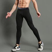 Quần giữ nhiệt COMBAT PRO Quần Legging Nam tập Gym bóng đá bóng rổ SQ518 - ĐEN - 3XL