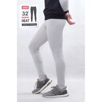 Quần Giữ Nhiệt nam màu ghi sáng