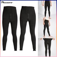 Quần Giữ Nhiệt Nam Quần Dài Johns Đáy Lông Cừu Lót Quần Legging Nam