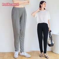 Quần harem Chất Cotton Dáng Rộng Hợp Thời Trang Cho Nữ