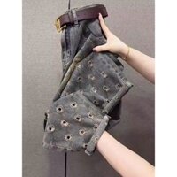 Quần Harem Mới Chất Lượng Cao Quần Jeans Retro Dành Cho Phụ Nữ Chín Điểm Mùa Thu Đông 2025 Quần Harem Thời Trang Mỏng Rộng Giảm Cân Quần Carrot Bố Người Nổi Tiếng Bán Chạy