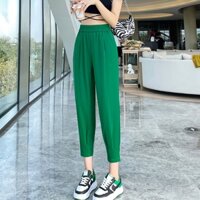 Quần harem Mỏng Lưng Cao Phong Cách Thời Trang Mới Mùa Hè Cho Nữ