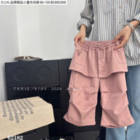 QUẦN HIPHOP DÂY RÚT BÉ GÁI 110-150