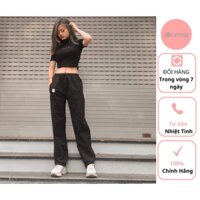 Quần Hoa Cúc Thêu Chất Liệu Kaki Dáng Baggy Dày Ấm Hĩn Store SP000728