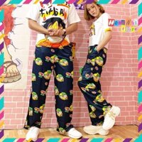 Quần Hoạt Hình Dài Ống Rộng Bún Đậu Mắm Tôm Cartoon Pant V2 Oversize Ulzzang Unisex - MM 2024